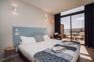 hotel porto pollo corse - double room with large balcony sea view