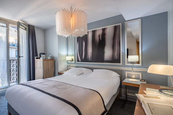 hôtel 8e arrondissement paris - Hotel Literraire le Swann chambre double